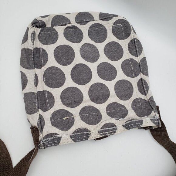 Thirty One Retro Metro Mod Polka Dot Gray Crossbody - Picture 3 of 7